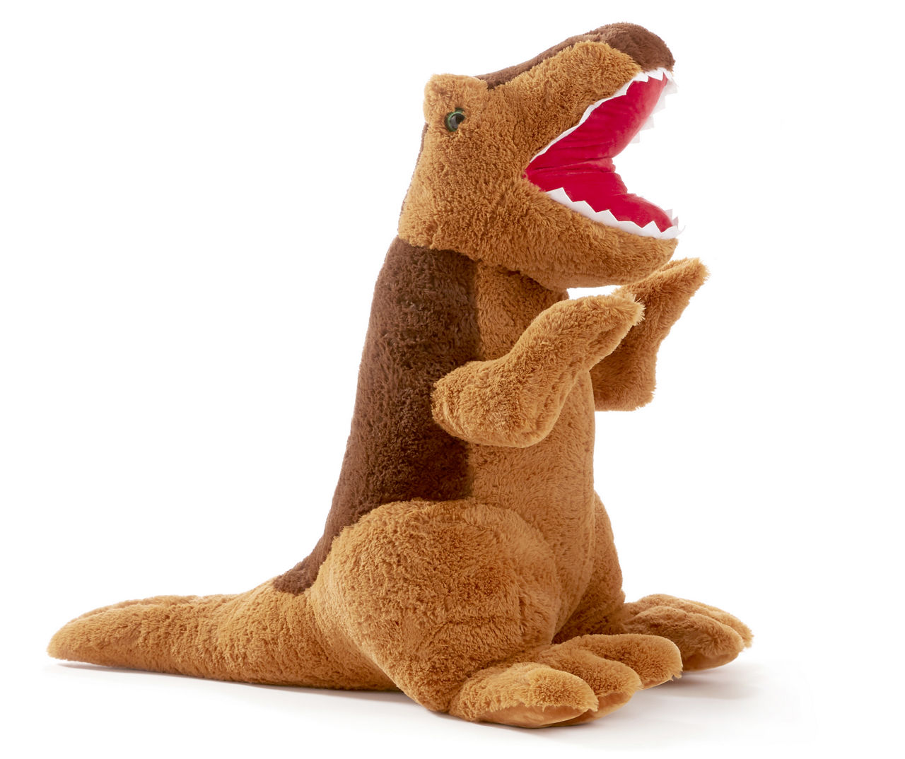 Jumbo t store rex stuffed animal