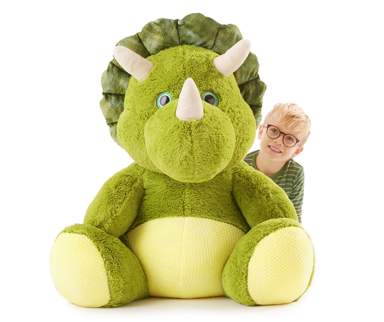 Giant cheap stuffed triceratops