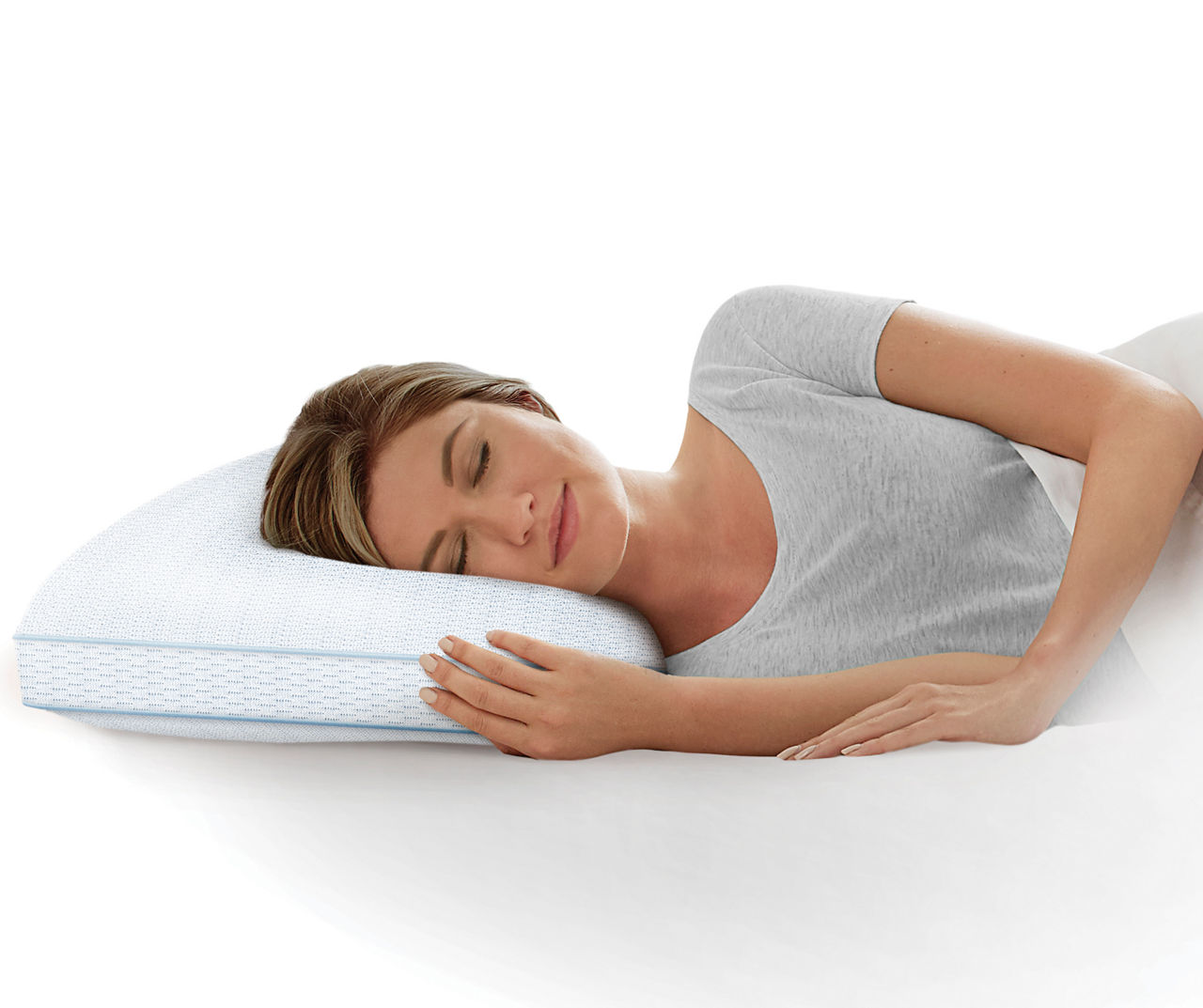Zeopedic Side Sleeper Memory Foam Pillow