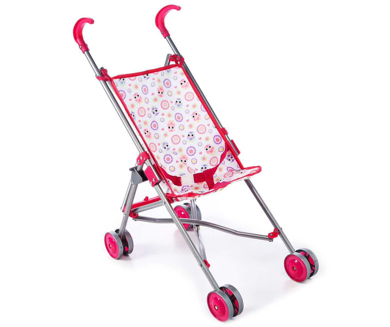 Play Zone Pink Owl Baby Doll Stroller Big Lots