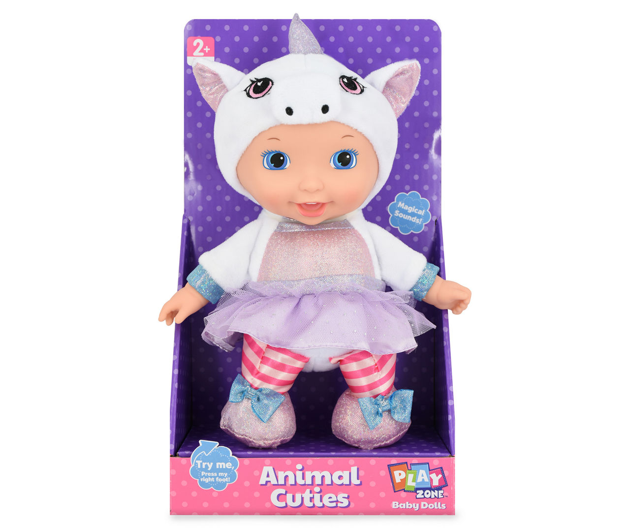 Play Zone Animal Cuties Unicorn Baby Doll Big Lots