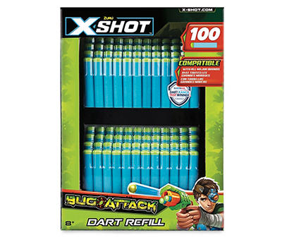 Zuru X-Shot Bug Attack Dart Refill Pack, 100-Count