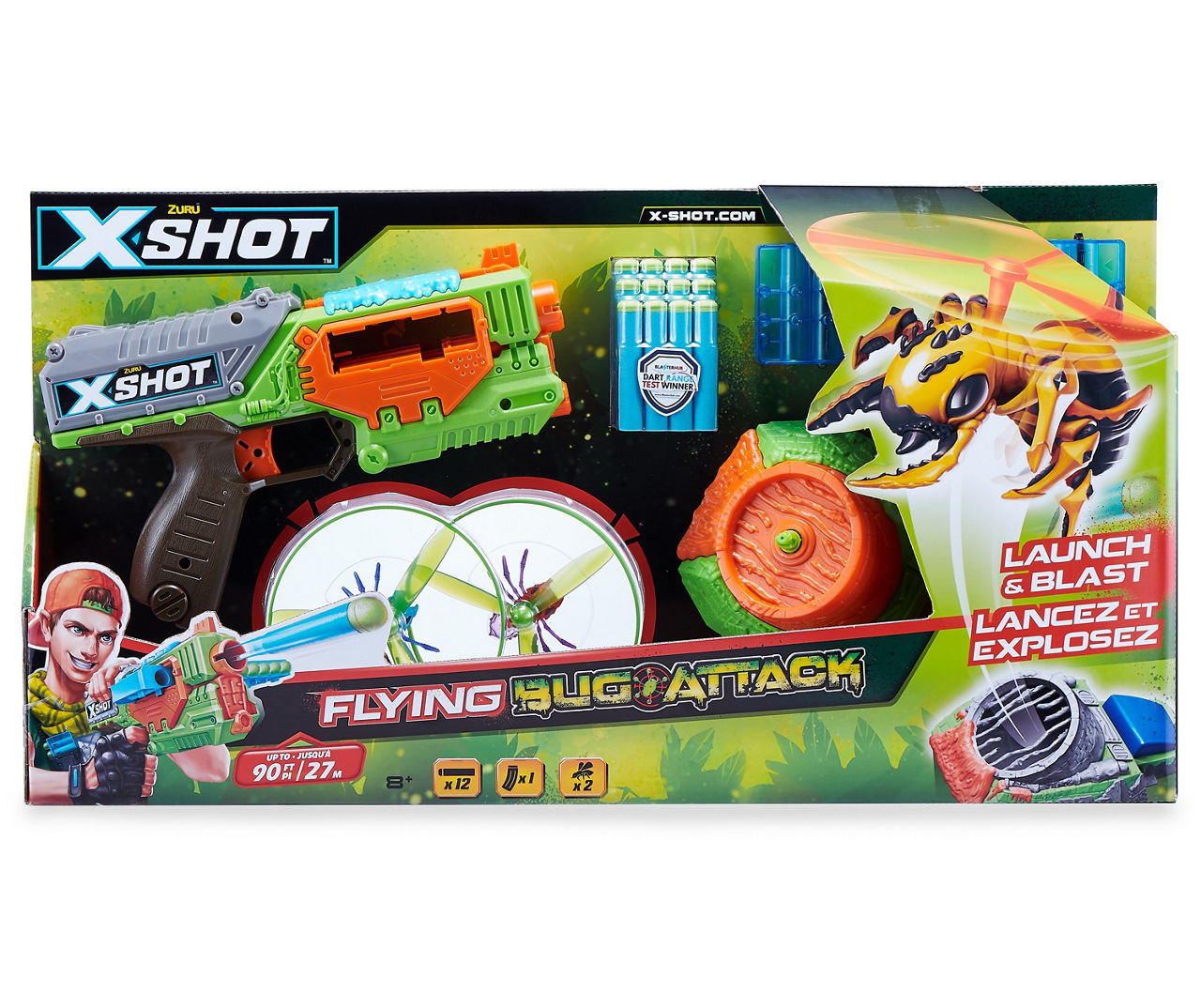 Zuru X-Shot Bug Attack Eliminator & Rapid Fire Blasters - Big Lots