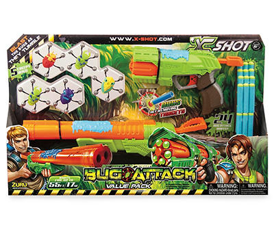 Zuru X-Shot Bug Attack Eliminator & Rapid Fire Blasters