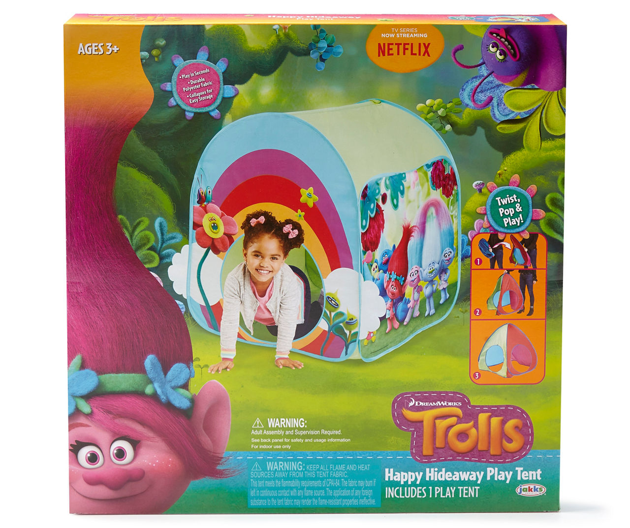 Trolls pop up store tent