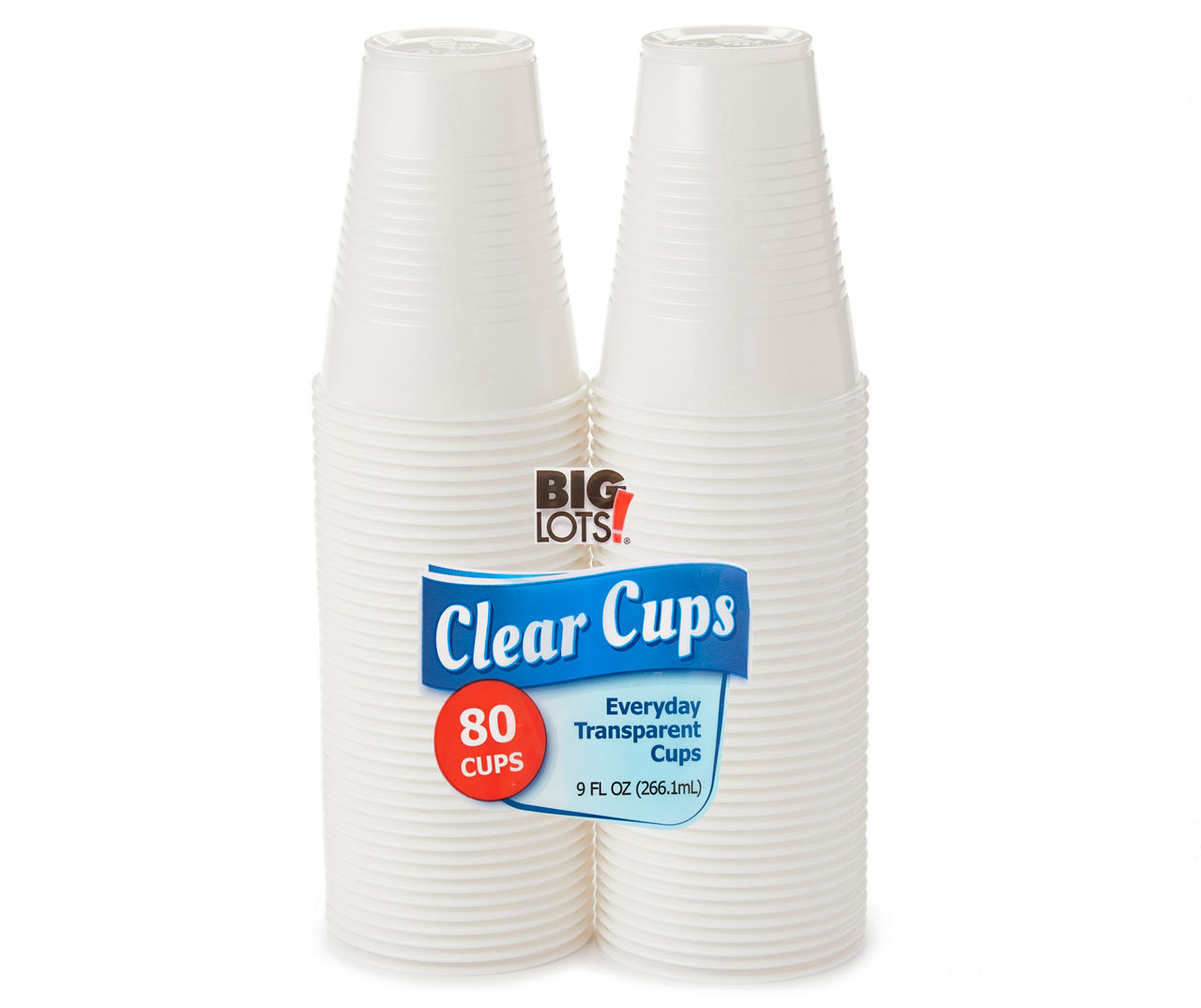 Transparent Reusable Plastic Cups