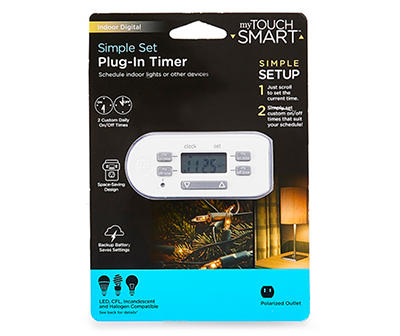 Indoor Digital Plug-In Timer