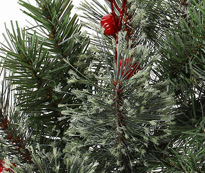 24" Cashmere Pine & Berry Wreath