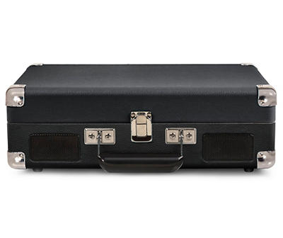 Black Cruiser Bluetooth Portable Suitcase Turntable
