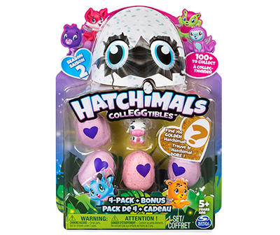 Hatchimals Season 2 Colleggtibles with Bonus Figure, 4-Pack