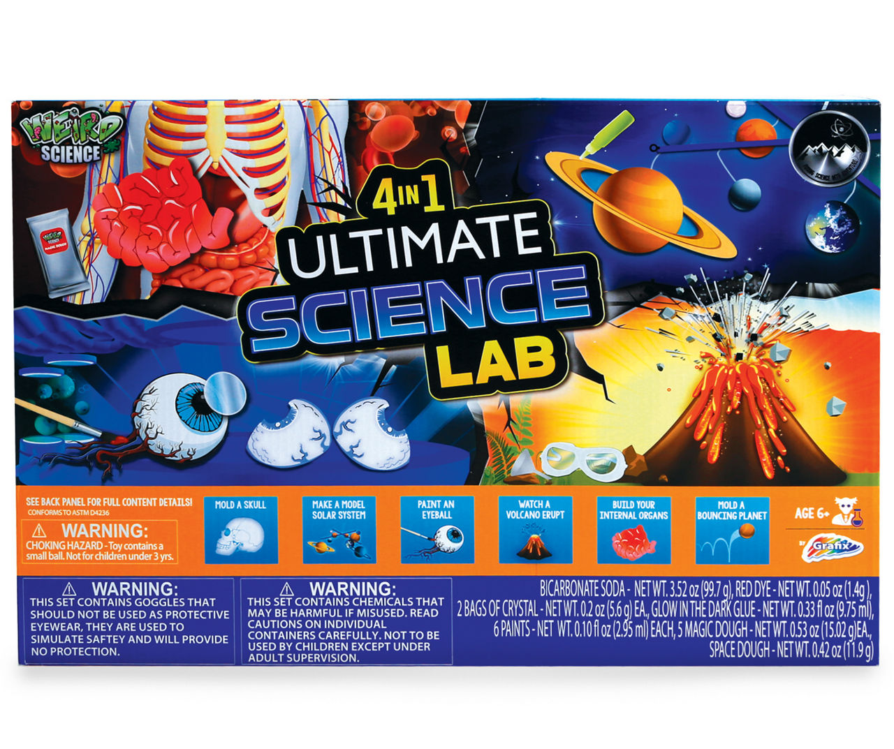 4 in 1 store mega science lab