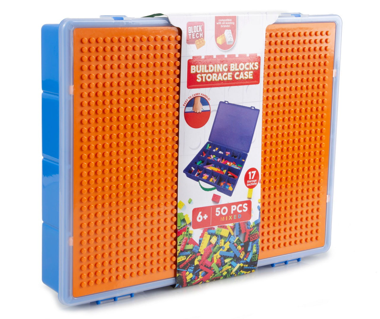 BLOCK TECH Toys R Us Build and Go Storage Case with Drawer and Handle