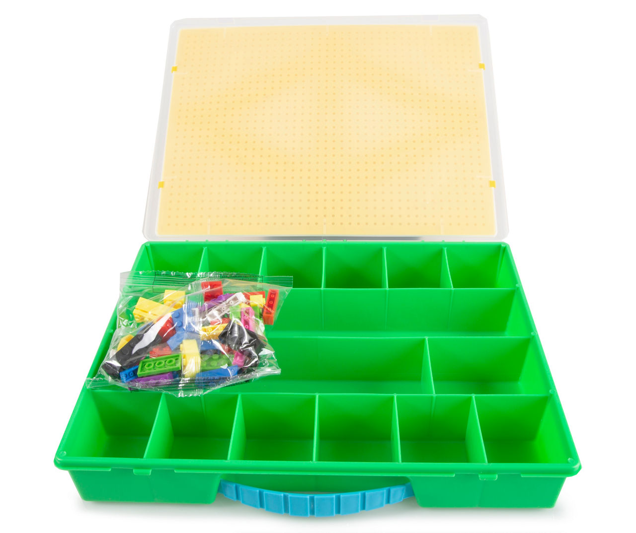 Toys R Us Build and Go Storage Case with Drawer and Handle for Building  Blocks