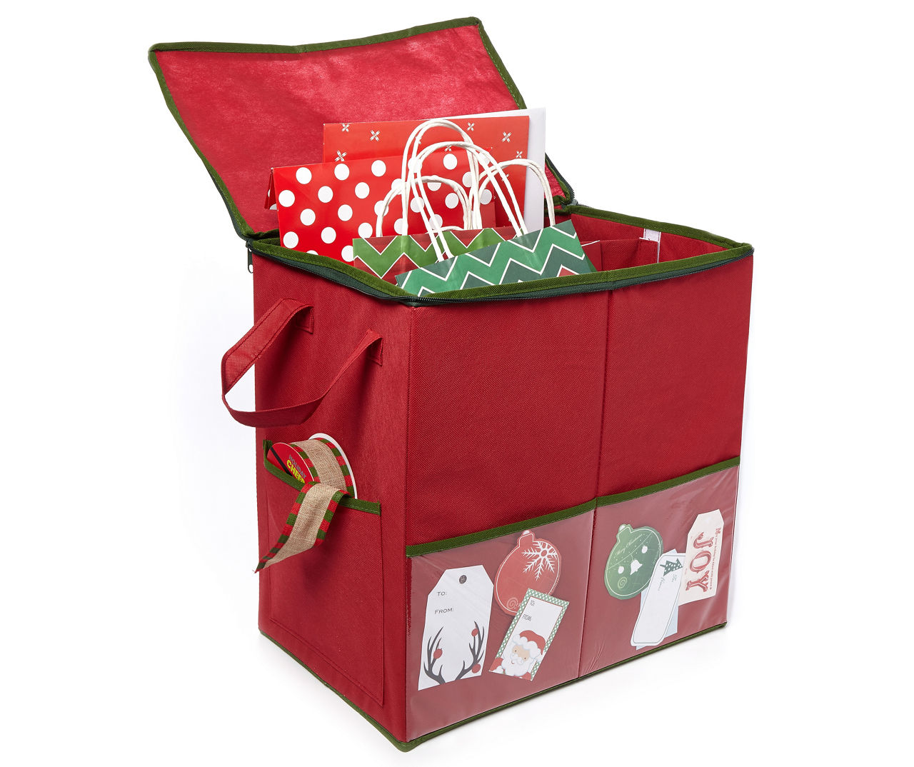 Christmas gift bag storage sale