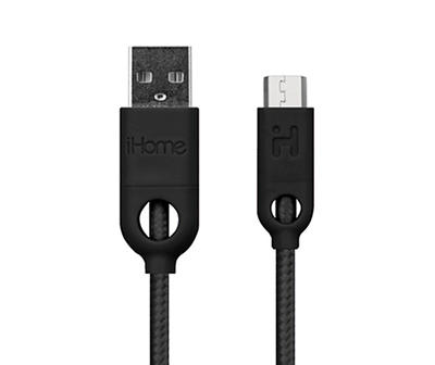 IHOME 6FT MICRO USB CABLE BLK