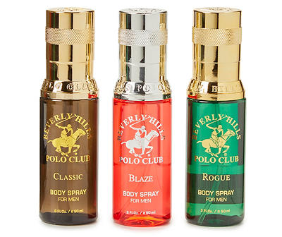 Men's Classic Body Spray Gift Set, 3-Pack