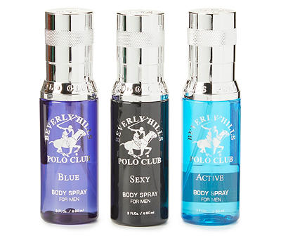 Men's Active Body Spray Gift Set, 3-Pack