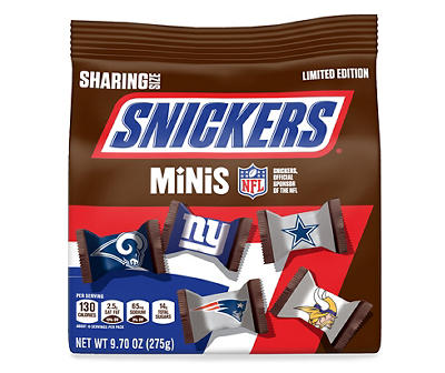 Snickers, Minis Size Chocolate Candy Bars, 9.7 Oz