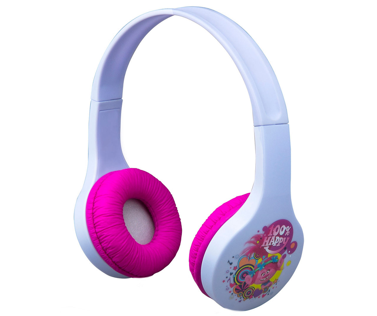 Trolls cheap poppy headphones