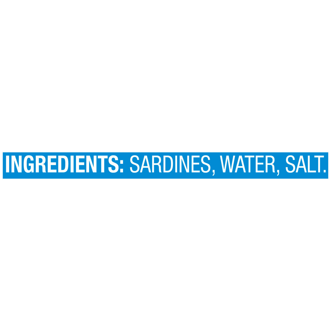 Chicken of the Sea Sardines in Water 3.75 ounces