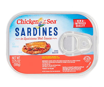 Sardines in Hot Sauce, 3.75 Oz.