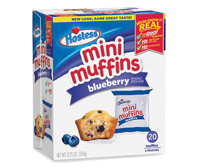 Blueberry Mini Muffins, 5-Pack