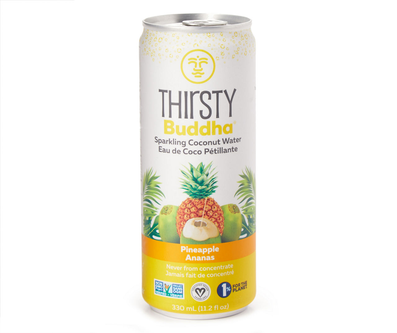 Thirsty Buddha Pineapple Sparkling Coconut Water, 11.2 Oz. | Big Lots