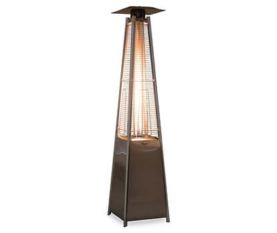 Outdoor Pyramid Gas Flame Heater, (7')
