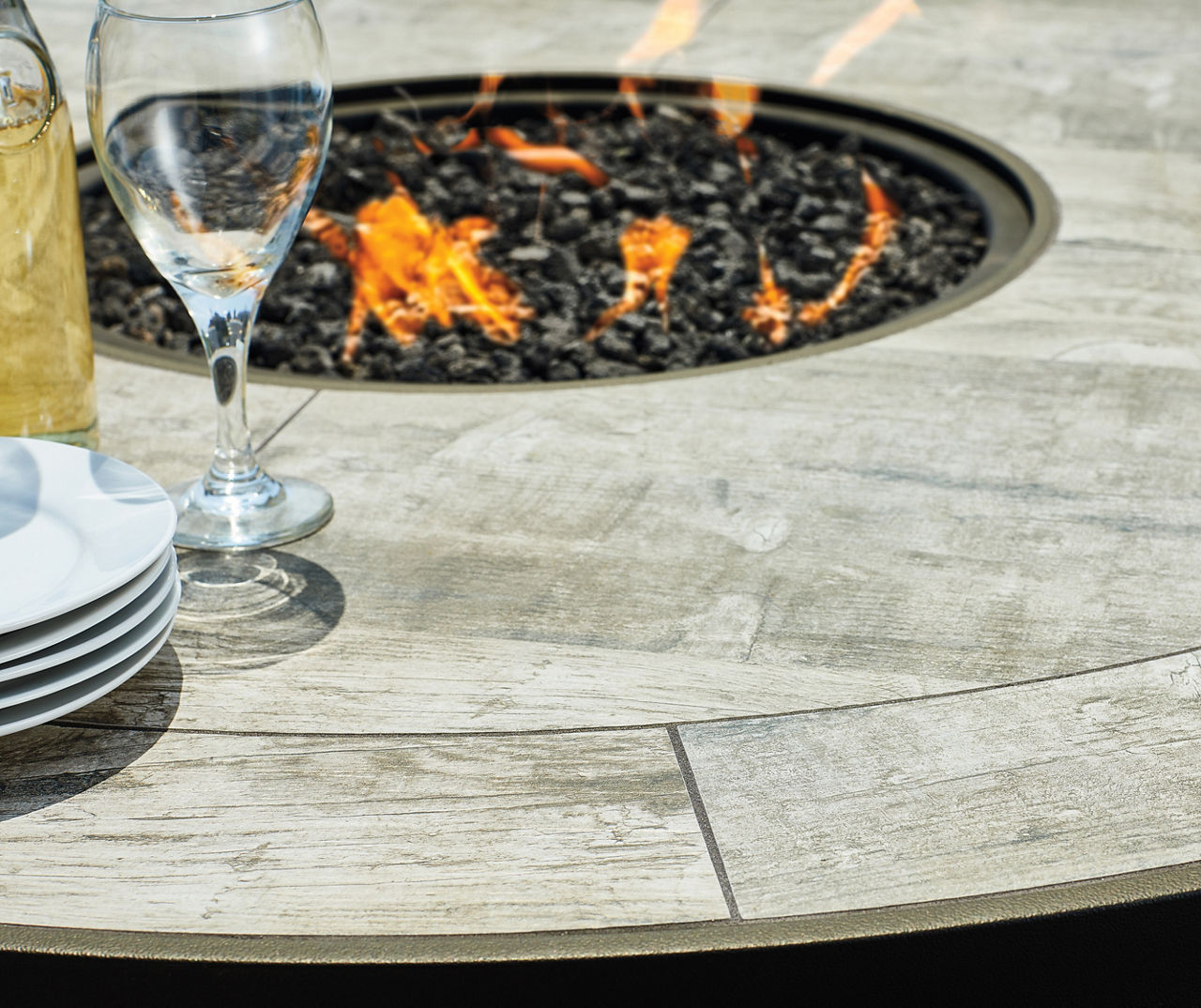 Grandview fire pit discount high dining table