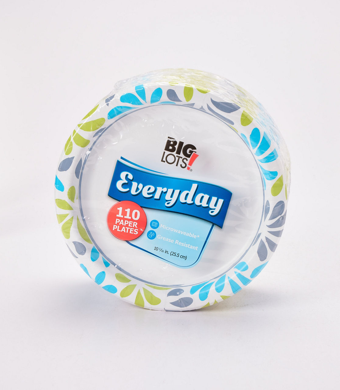 Big Lots 10.25 Compartment Plates, 24-Count