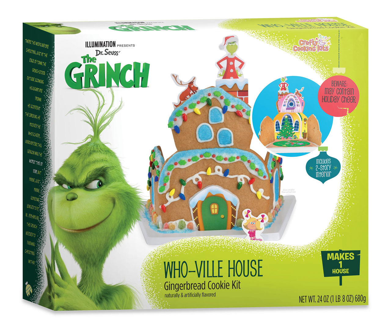 The Grinch Who-Ville Gingerbread House Kit | Big Lots