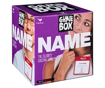 The Name Celebrity Guessing Game Cube