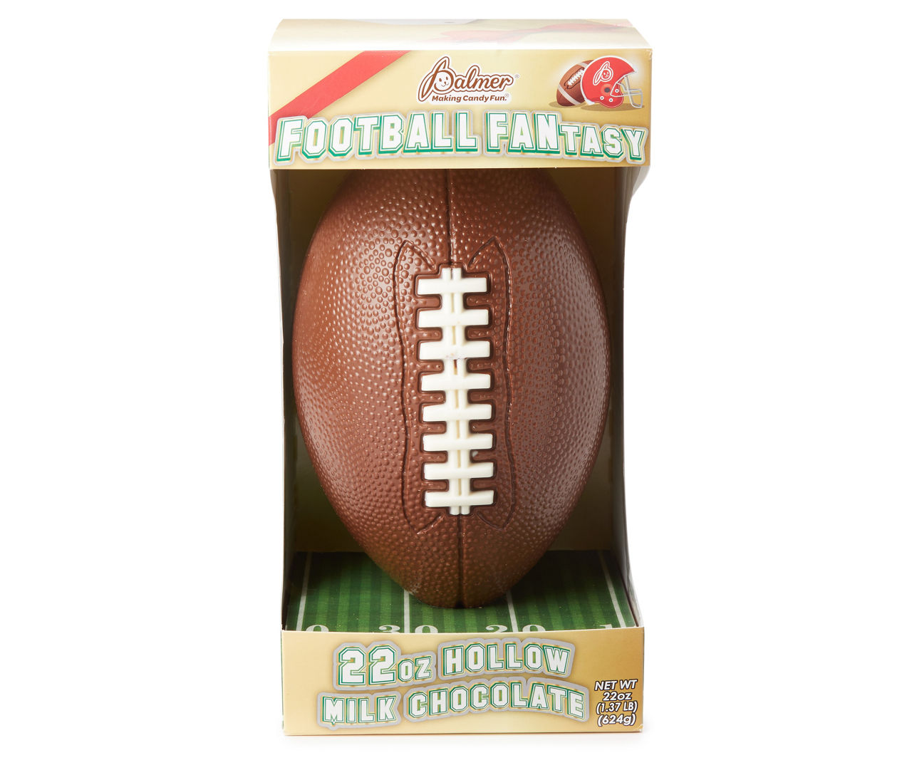 Football Fantasy Hollow Milk Chocolate, 22 Oz.