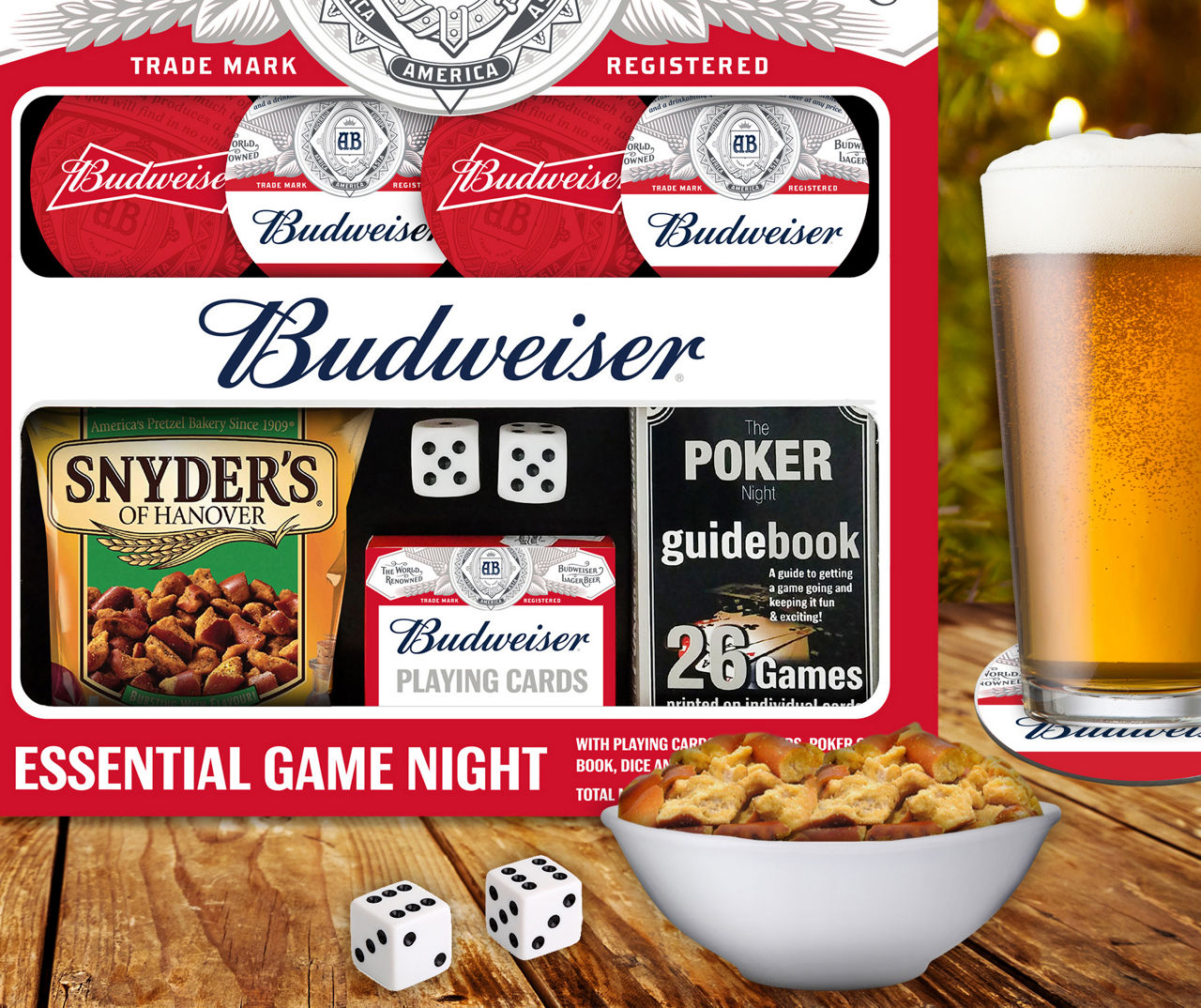 Budweiser Poker Set