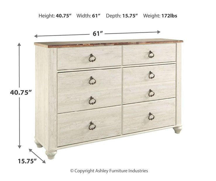 Big lots willowton dresser discount