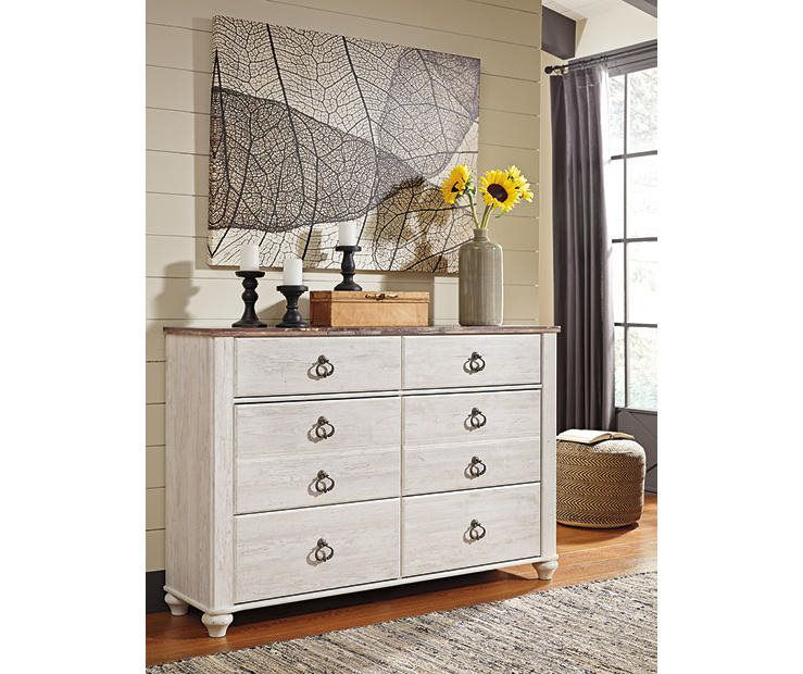 Ashley willowton store dresser