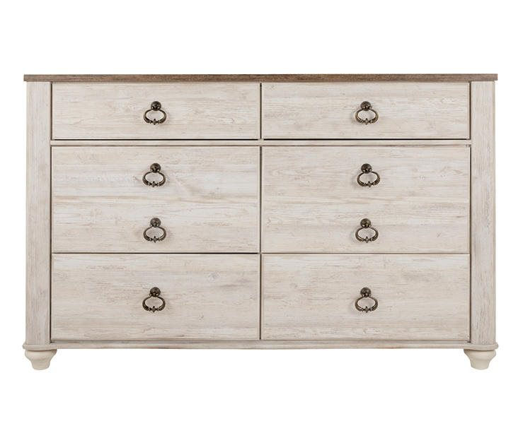 Willowton Whitewash Dresser