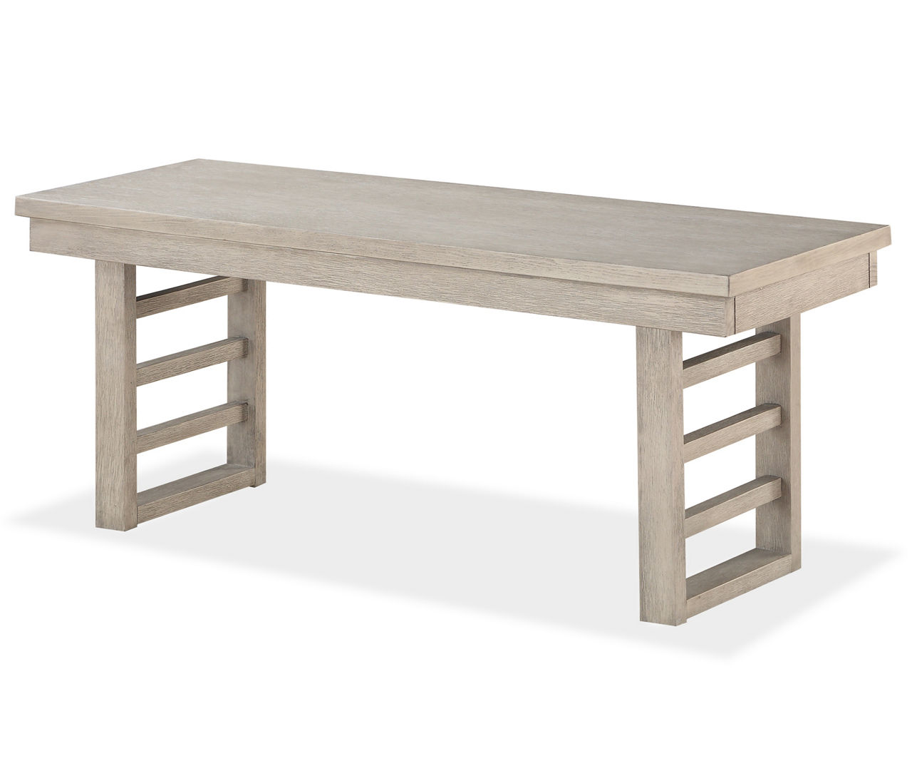 Ellington Trestle Gray Dining Bench
