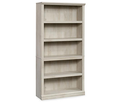 Chalked Chestnut Tan 5-Shelf Bookcase