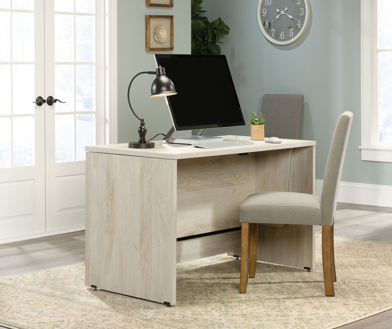 Sauder sit outlet stand desk