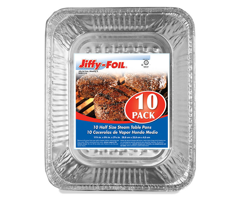 Jiffy-Foil Round Cake Pans with Board Lids, 10 count