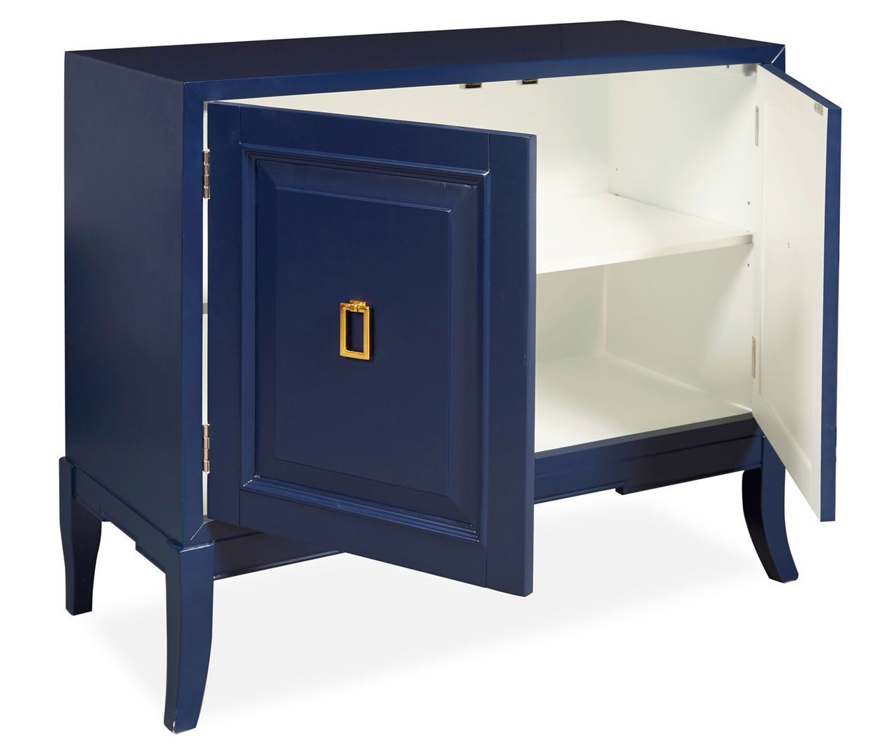 Blue 2 deals door accent cabinet