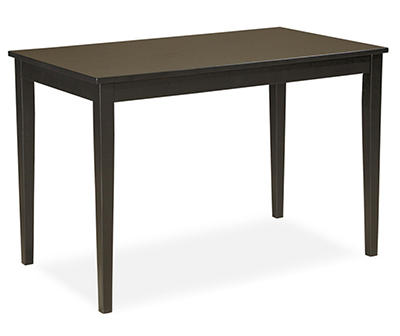 KIMONTE DK BROWN DINING TABLE