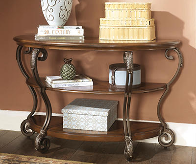 Nestor Brown Console Table
