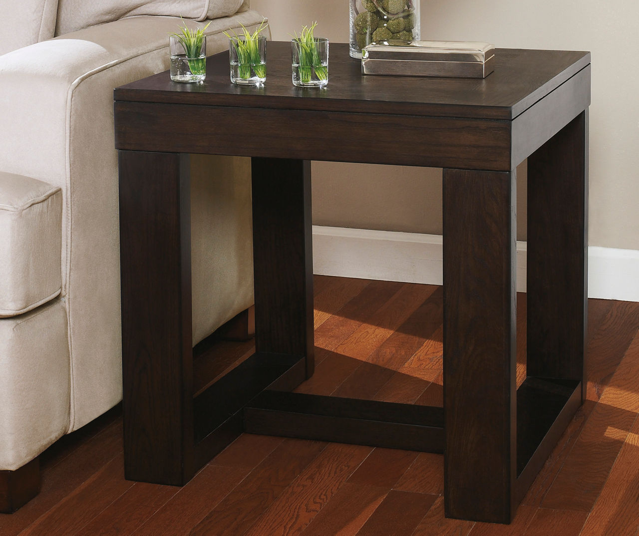 Signature Design By Ashley Watson Dark Brown End Table | Big Lots