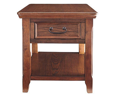 WOODBORO BROWN END TABLE