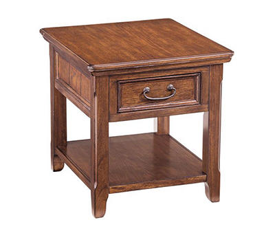 WOODBORO BROWN END TABLE