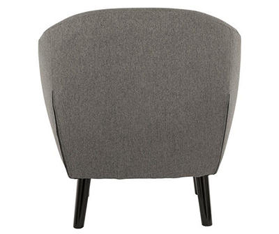 Klorey Gray Barrel Accent Chair