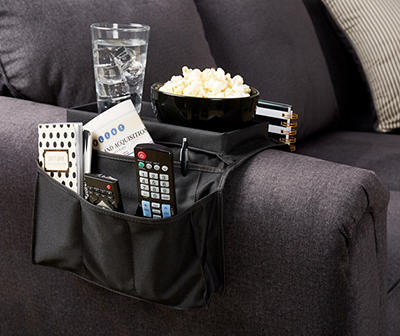 6 Pocket Arm Chair Sofa Armrest Organizer Couch TV Remote Control Food Holder 