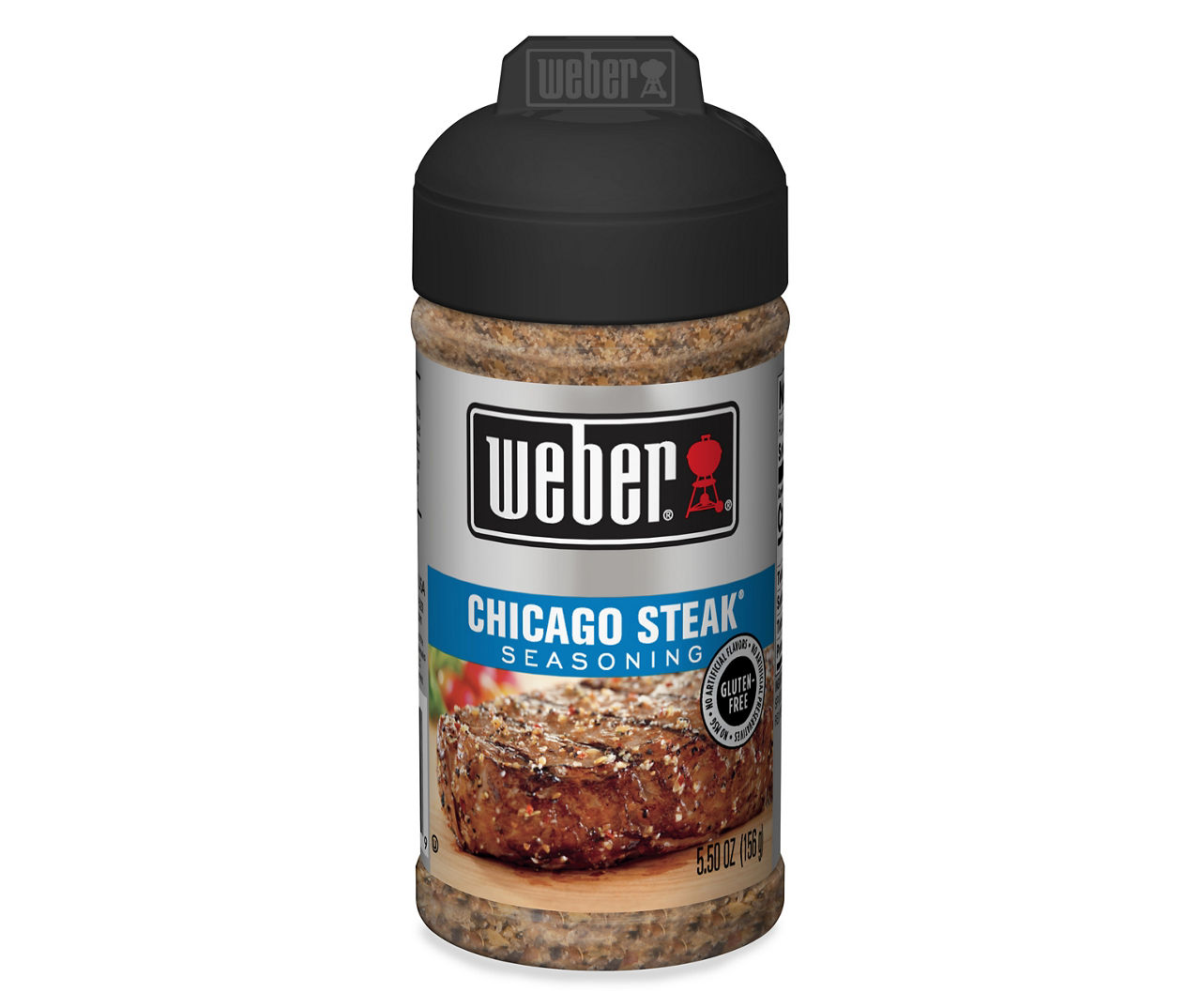 Weber Salt Free Steak Seasoning 5.5 Ounce Shaker (Pack of 6)